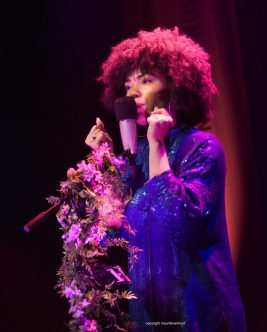 Den Haag, 12 oktober 2019. Madison McFerrin tijdens Mondriaan Jazz