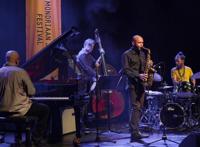 Den Haag, 12 oktober 2019. Miguel Zenón Quartet tijdens Mondriaan Jazz